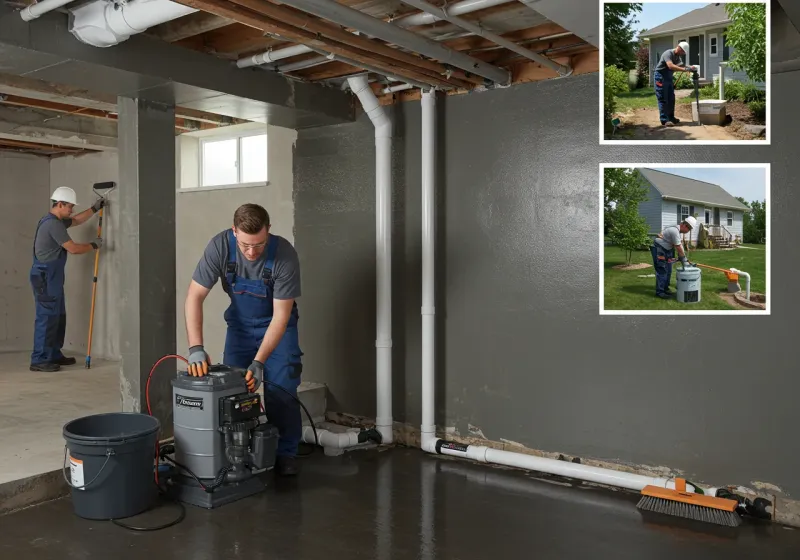 Basement Waterproofing and Flood Prevention process in Hueytown, AL